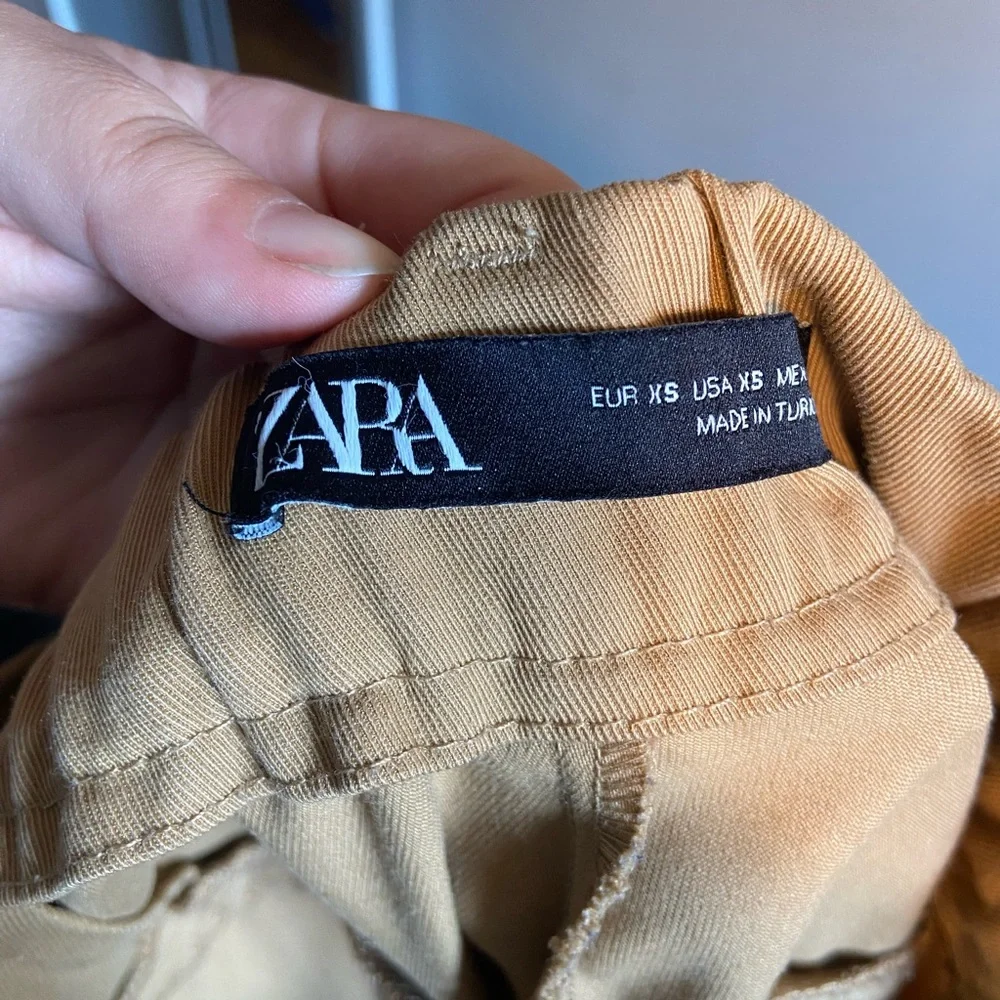 Tan Zara trousers XS - Picture 3 of 3